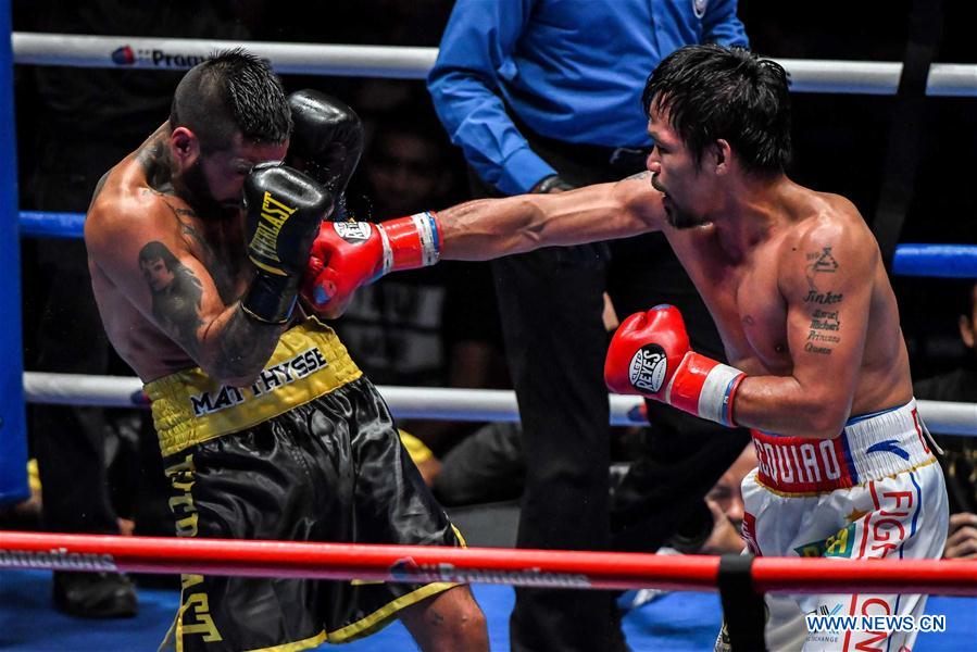 (SP)MALAYSIA-KUALA LUMPUR-BOXING-PACQUIAO VS MATTHYSSE