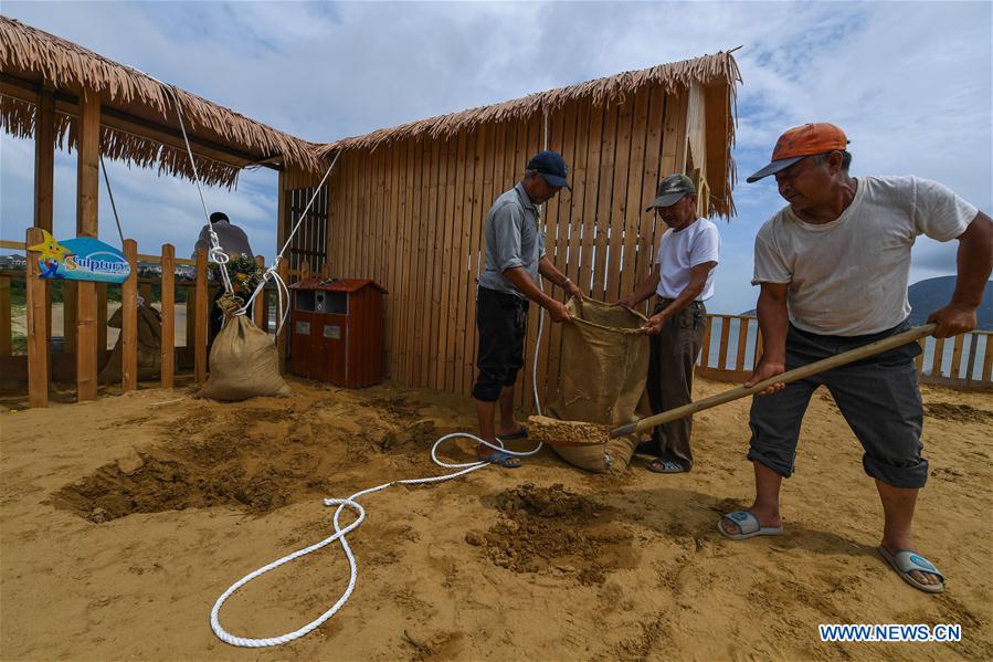 CHINA-ZHEJIANG-TYPHOON AMPIL-PREPARATION (CN)