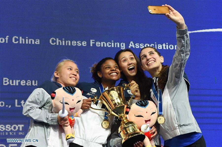 (SP)CHINA-JIANGSU-WUXI-FENCING-WORLD CHAMPIONSHIPS (CN)