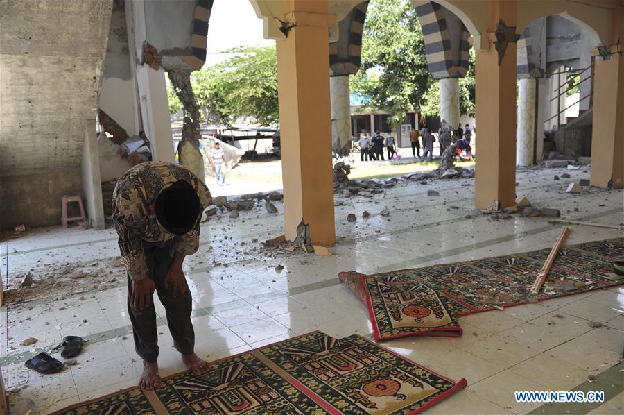 INDONESIA-LOMBOK ISLAND-EARTHQUAKE-AFTERMATH