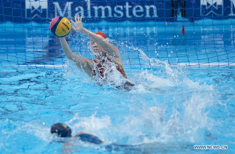 (SP)INDONESIA-JAKARTA-ASIAN GAMES-WATER POLO-CHINA VS KAZAKHSTAN