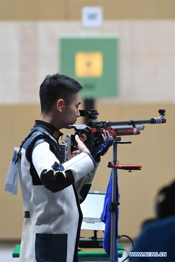 (SP)INDONESIA-PALEMBANG-ASIAN GAMES-SHOOTING-MEN'S 10M AIR RIFLE