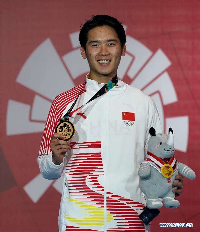 (SP)INDONESIA-JAKARTA-ASIAN GAMES-FENCING-MEN'S FOIL INDIVIDUAL