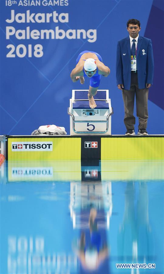 (SP)INDONESIA-JAKARTA-ASIAN GAMES-SWIMMING