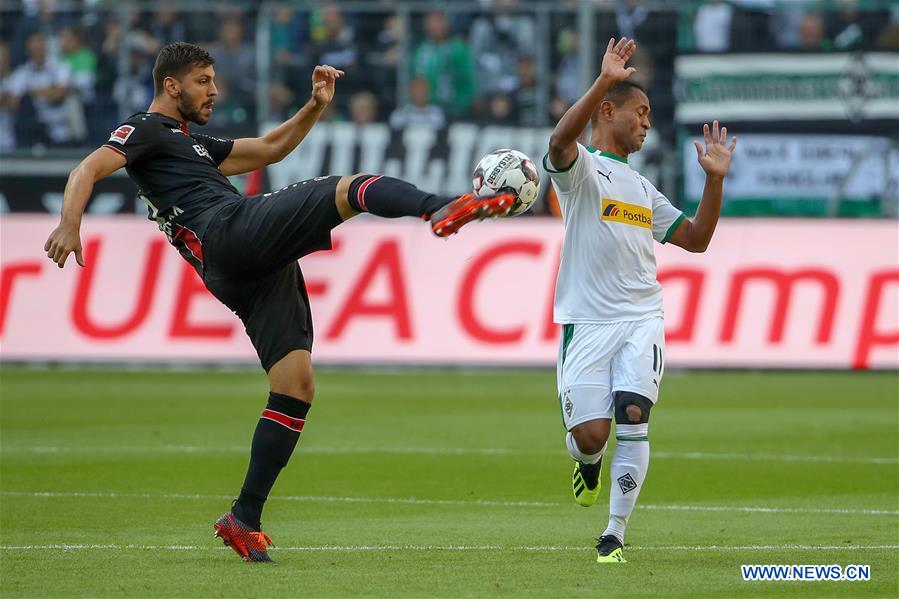 (SP)GERMANY-MONCHENGLADBACH-SOCCER-BUNDESLIGA-MONCHENGLADBACH VS LEVERKUSEN