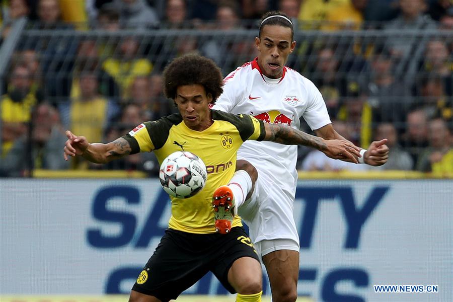 (SP)GERMANY-DORTMUND-SOCCER-BUNDESLIGA-DORTMUND VS LEIPZIG