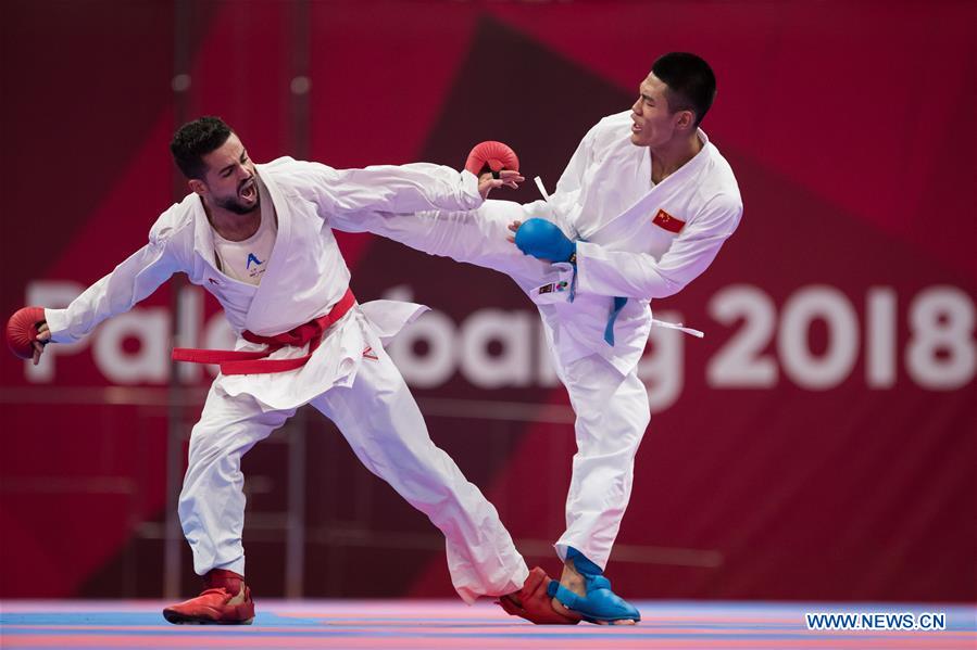 (SP)INDONESIA-JAKARTA-ASIAN GAMES-KARATE-MEN'S -84KG