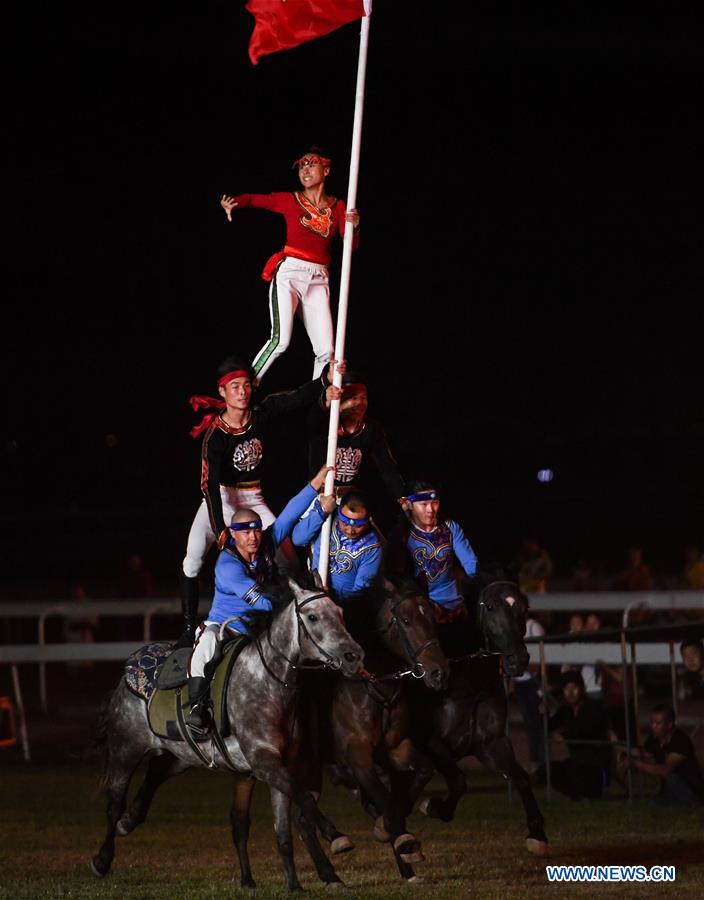 CHINA-INNER MONGOLIA-HORSE-ART WEEK (CN)