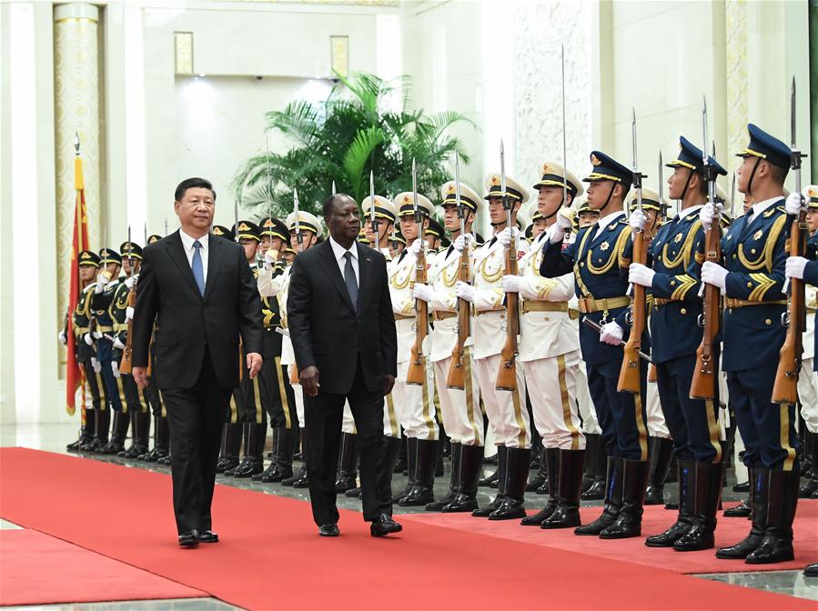 CHINA-BEIJING-XI JINPING-COTE D’IVOIRE-PRESIDENT-TALKS (CN)