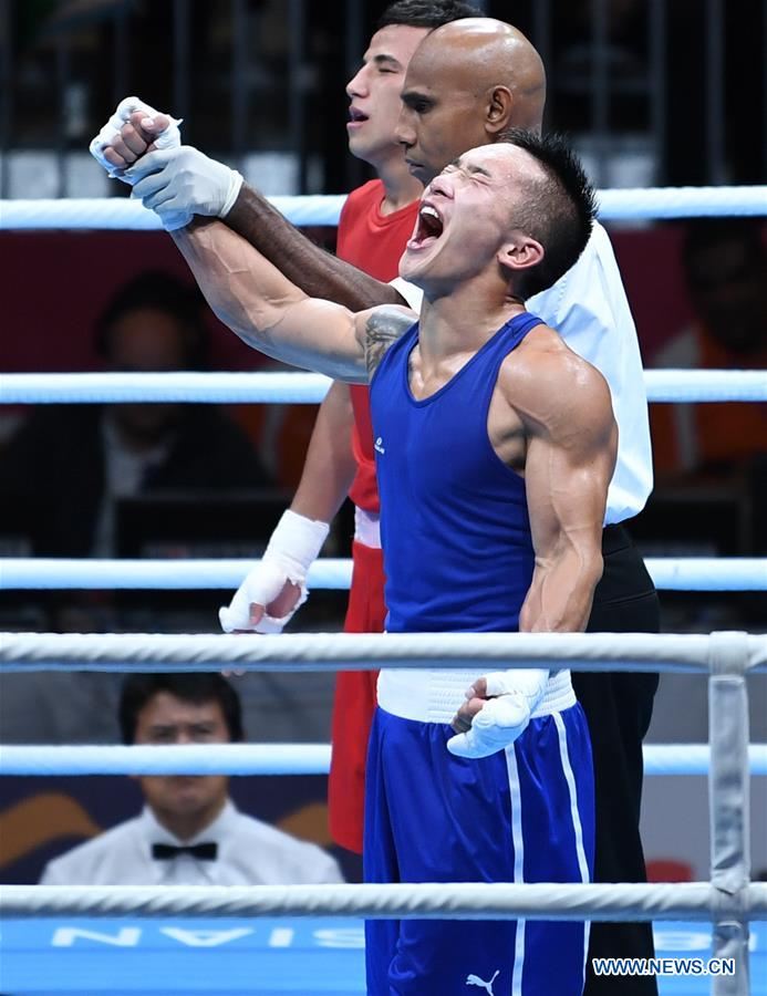 (SP)INDONESIA-JAKARTA-ASIAN GAMES-BOXING