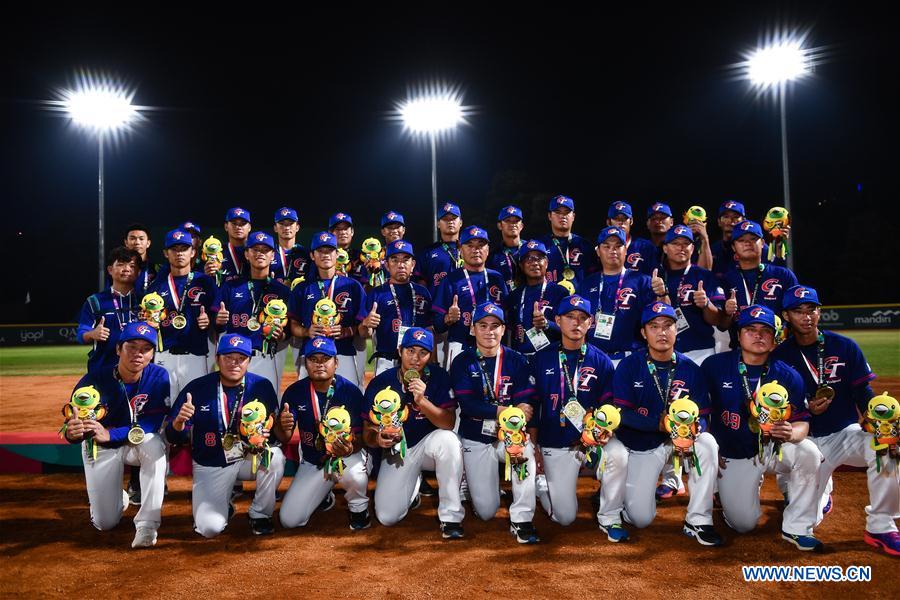 (SP)INDONESIA-JAKARTA-ASIAN GAMES-BASEBALL-MEN'S FINAL