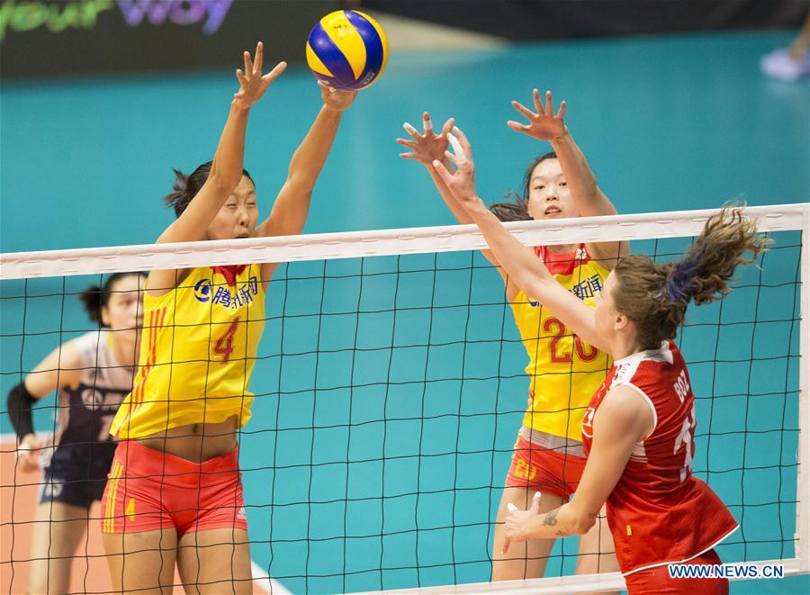 (SP)SWITZERLAND-MONTREUX-VOLLEYBALL-CHINA VS TURKEY 