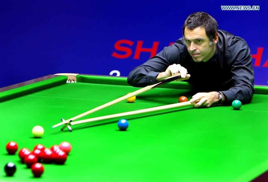 (SP)CHINA-SHANGHAI-SNOOKER-SHANGHAI MASTERS 2018 (CN)