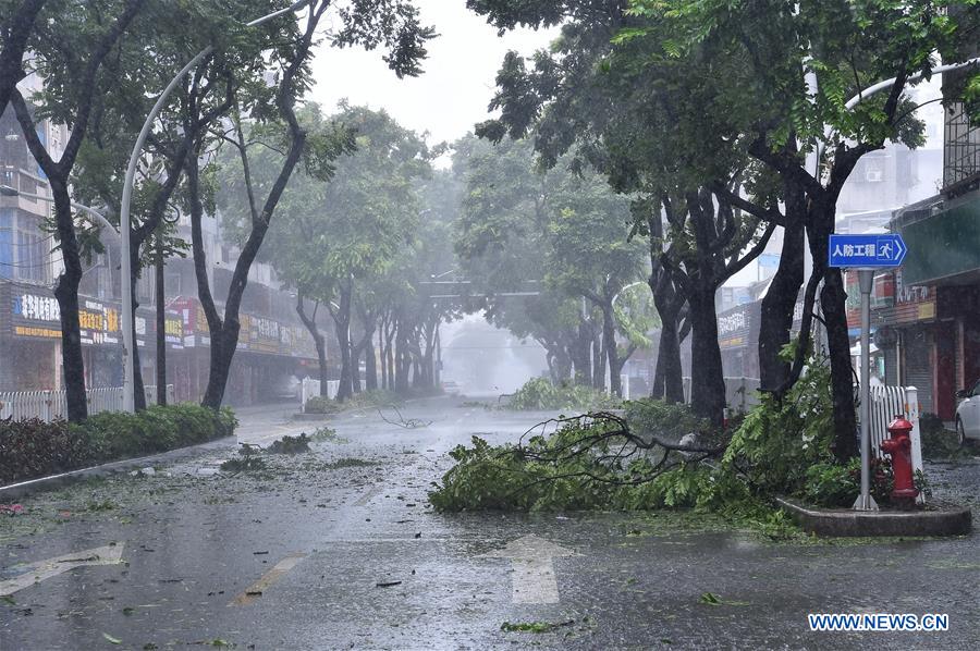 CHINA-GUANGDONG-TYPHOON MANGKHUT (CN)