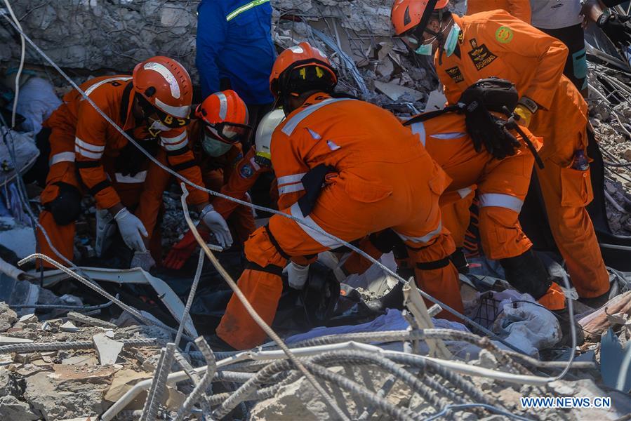 INDONESIA-CENTRAL SULAWESI PROVINCE-EARTHQUAKE-TSUNAMI-RESCUE