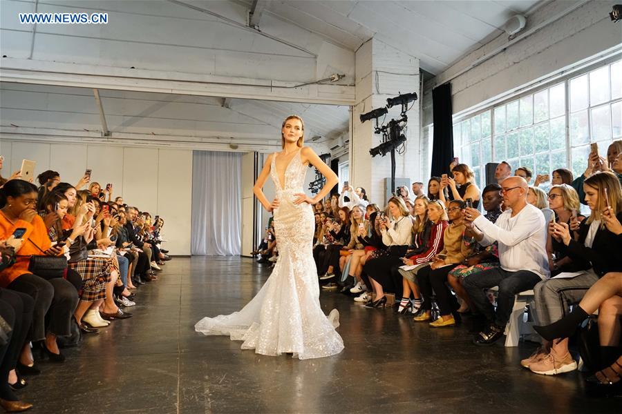 U.S.-NEW YORK-BRIDAL FASHION WEEK-BERTA