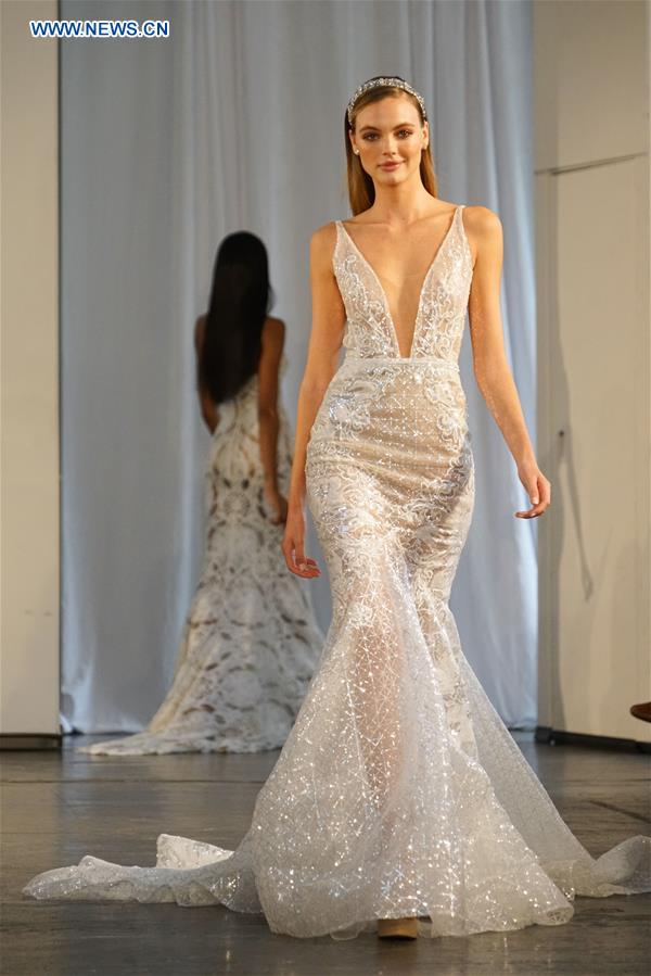 U.S.-NEW YORK-BRIDAL FASHION WEEK-BERTA