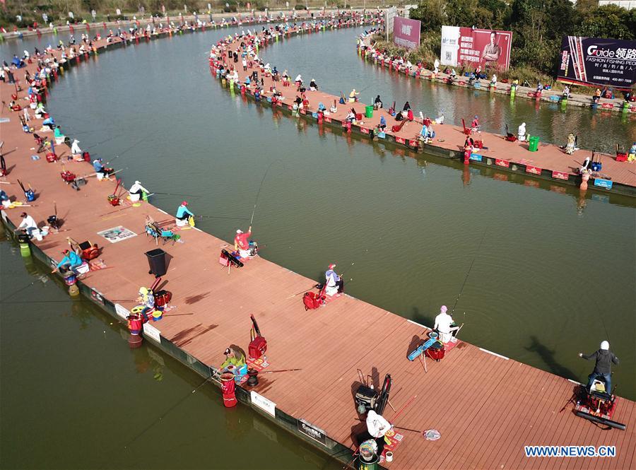 #CHINA-JIANGSU-SIHONG COUNTY-FISHING COMPETITION (CN)