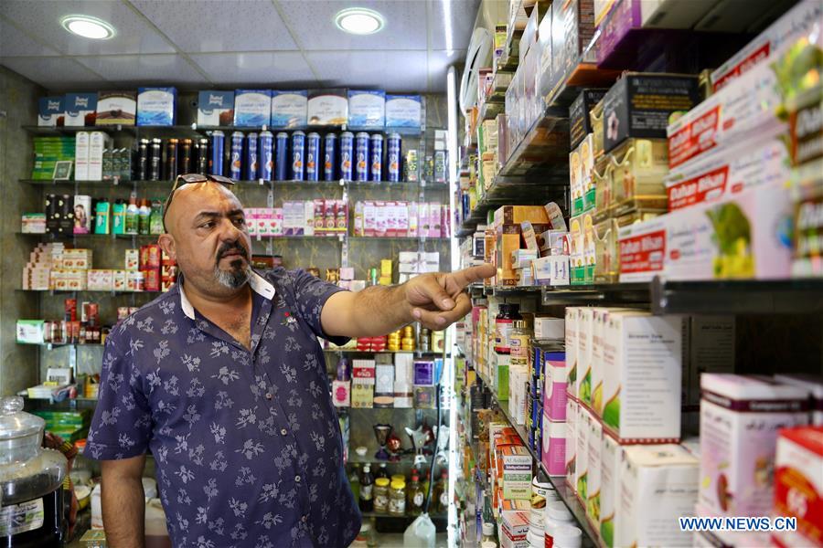 IRAQ-BAGHDAD-HERBAL MEDICINE-FEATURE