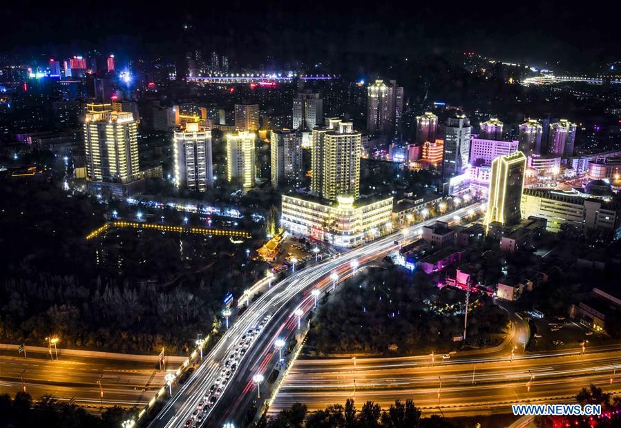 CHINA-XINJIANG-URUMQI-NIGHT VIEWS (CN)