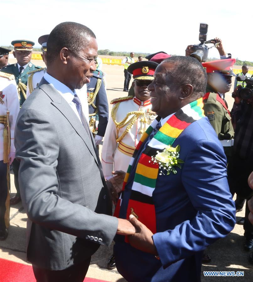 ZAMBIA-LUSAKA-ZIMBABWE-PRESIDENT-VISIT