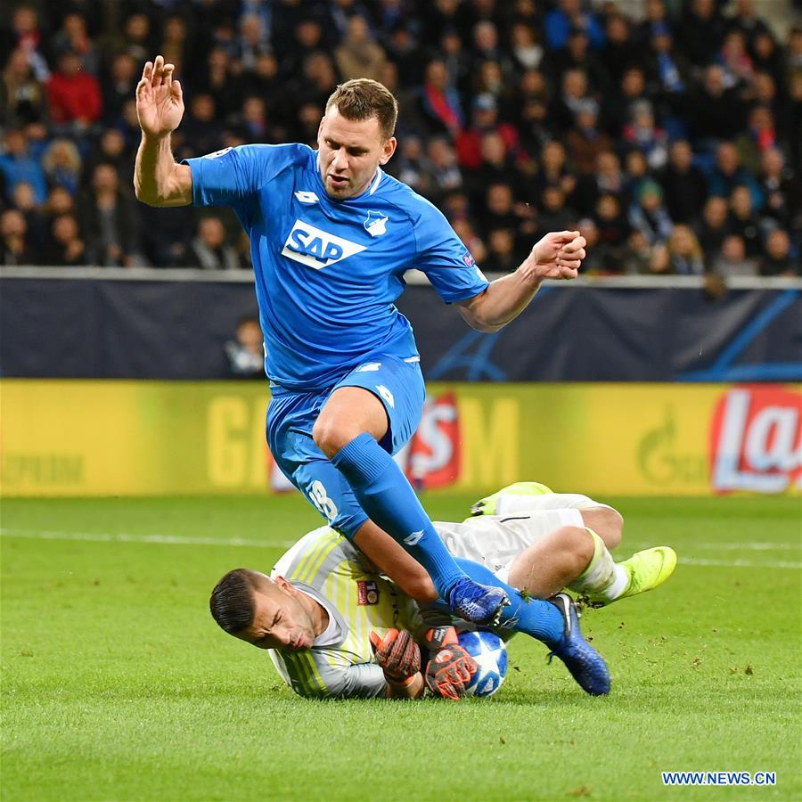 (SP)GERMANY-HOFFENHEIM-SOCCER-UEFA CHAMPIONS LEAGUE