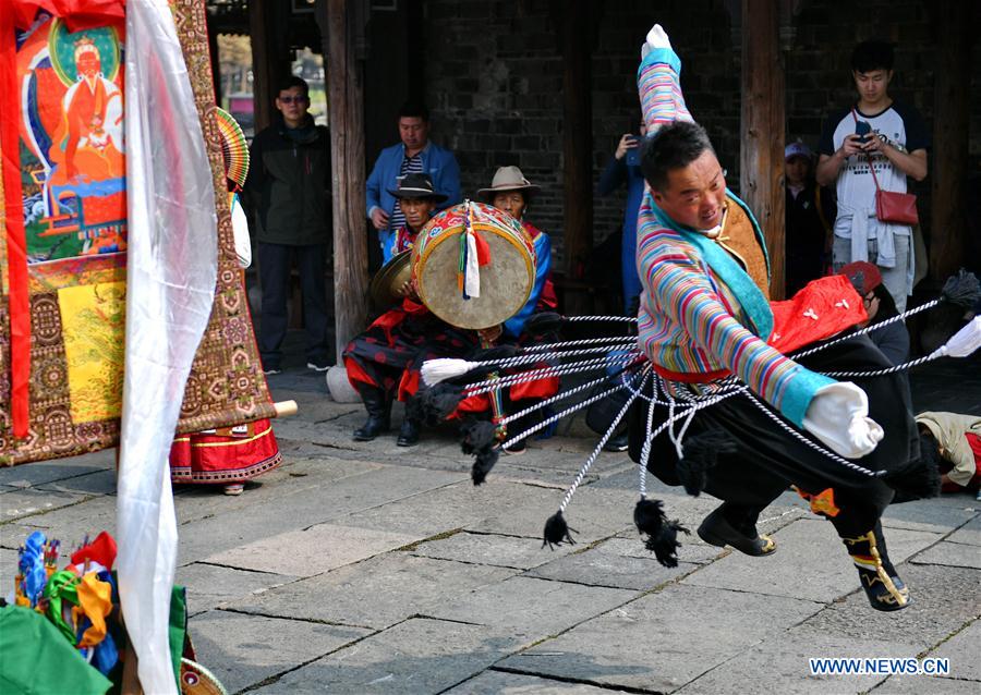 CHINA-ZHEJIANG-WUZHEN-TIBETAN OPERA (CN)