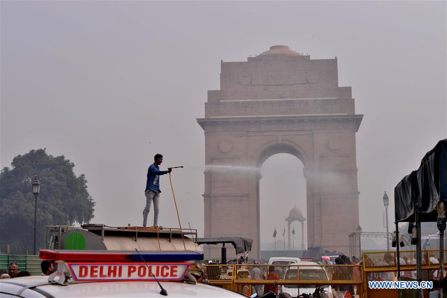 INDIA-NEW DELHI-HEAVY HAZE