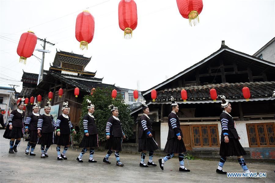 CHINA-GUIZHOU-NEW YEAR OF DONG ETHNIC GROUP (CN)