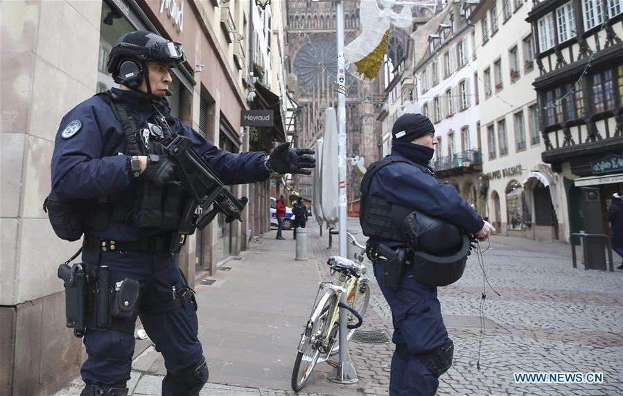 FRANCE-STRASBOURG-SHOOTING-SECURITY