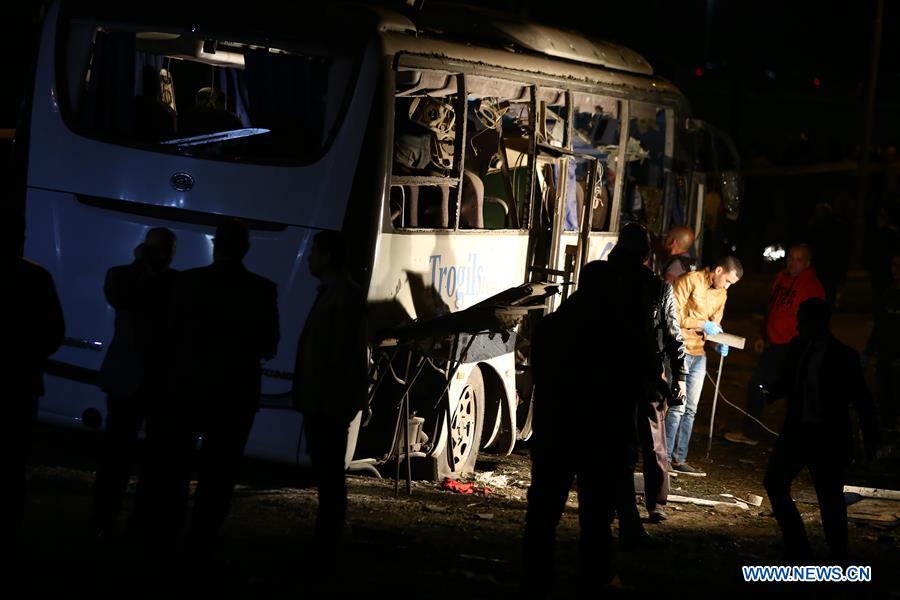 EGYPT-GIZA-BUS BLAST