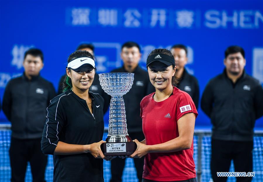 (SP)CHINA-SHENZHEN-TENNIS-WTA-SHENZHEN OPEN-FINAL(CN)