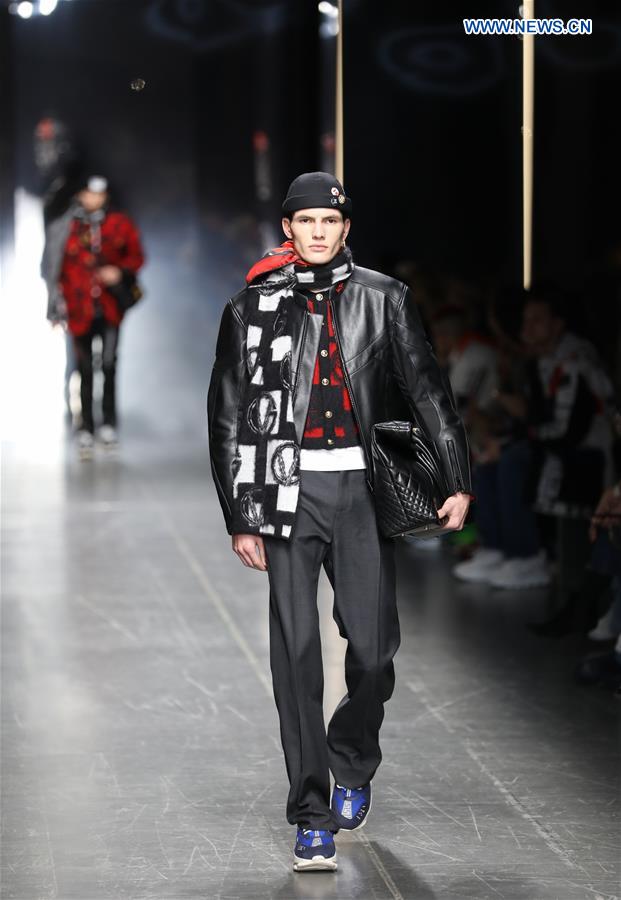 ITALY-MILAN-MEN'S FASHION WEEK-VERSACE