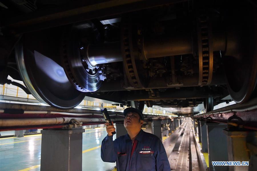 CHINA-CHANGCHUN-BULLET TRAIN-MAINTENANCE (CN)