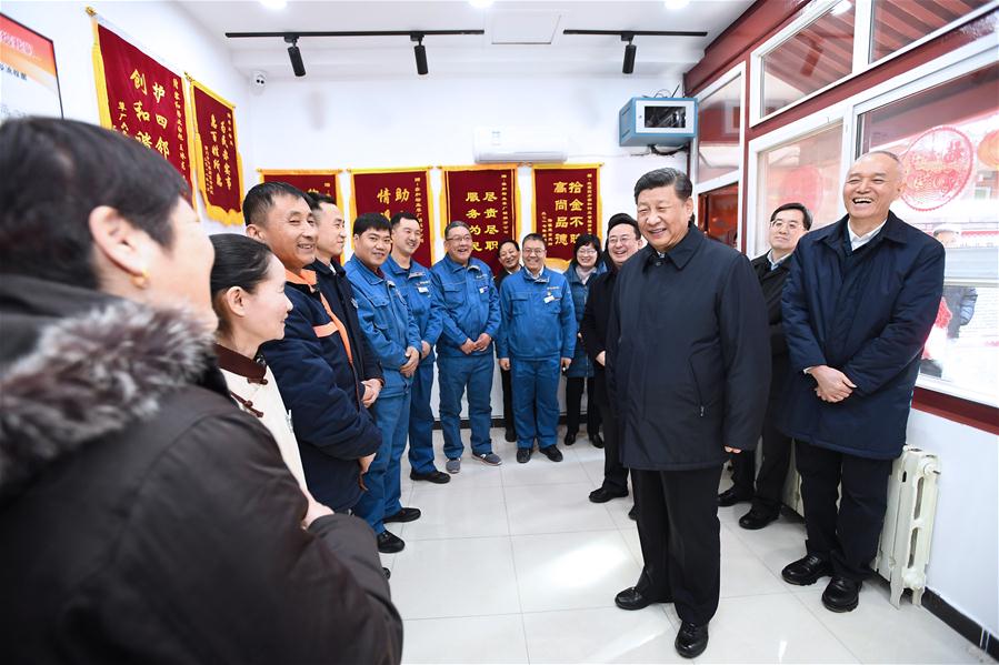 CHINA-BEIJING-XI JINPING-LUNAR NEW YEAR-VISIT (CN)