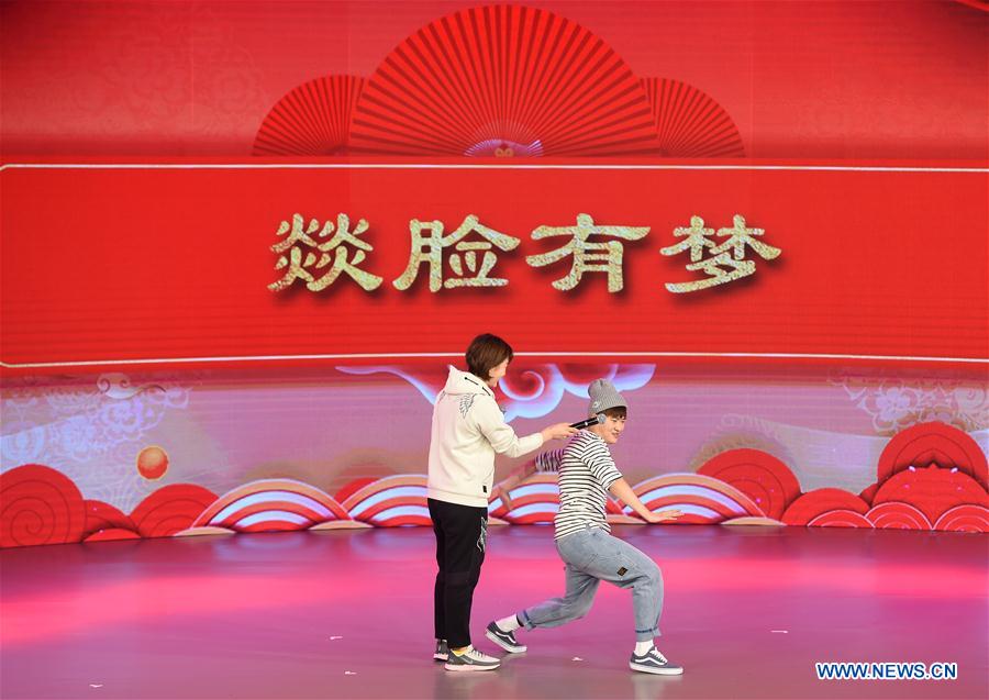 (SP)CHINA-BEIJING-TABLE TENNIS-SPRING FESTIVAL