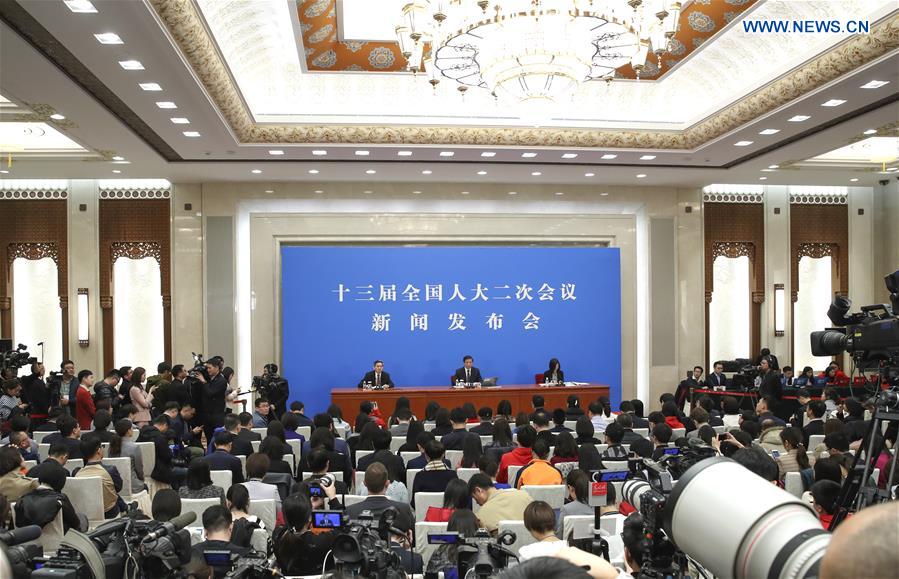 (TWO SESSIONS)CHINA-BEIJING-NPC-PRESS CONFERENCE (CN)