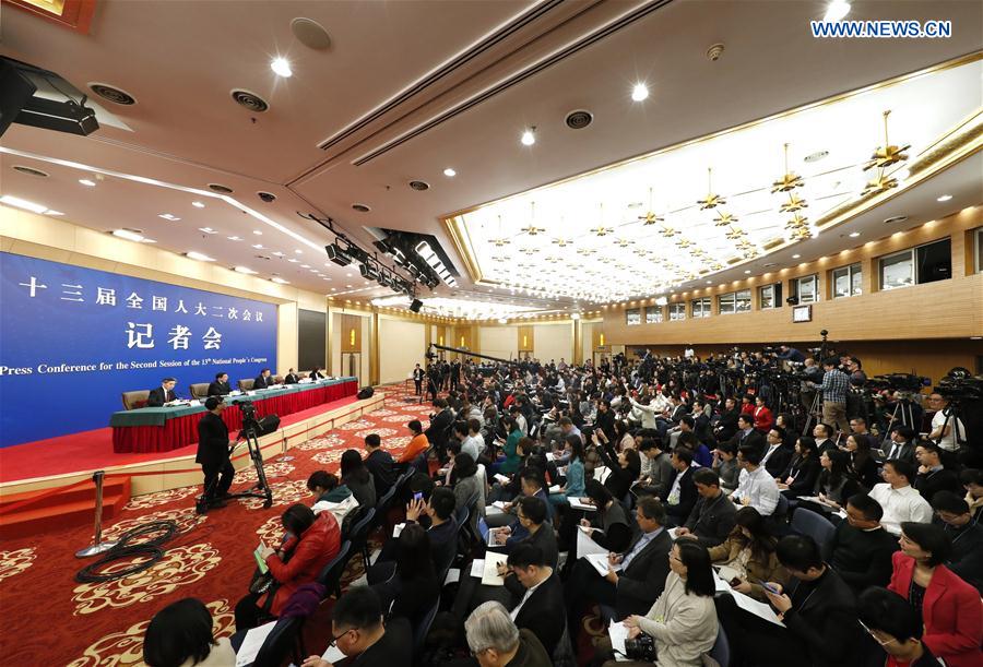 (TWO SESSIONS)CHINA-BEIJING-NPC-PRESS CONFERENCE (CN)