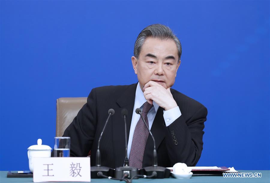 (TWO SESSIONS)CHINA-BEIJING-NPC-PRESS CONFERENCE-WANG YI (CN)