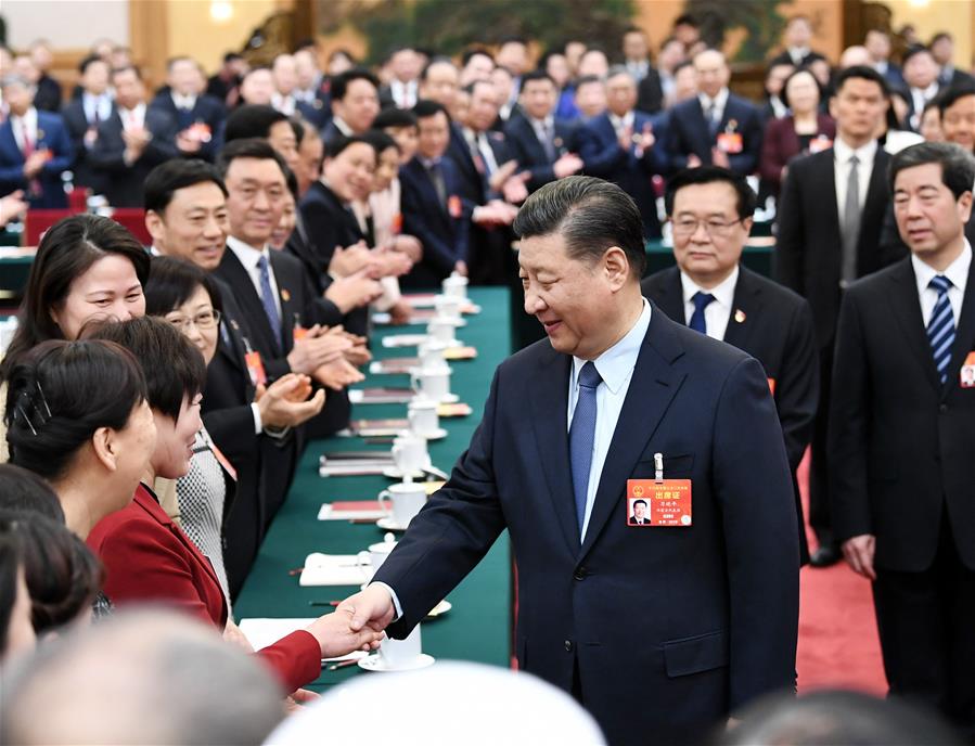 (TWO SESSIONS)CHINA-BEIJING-XI JINPING-NPC-DELIBERATION (CN)