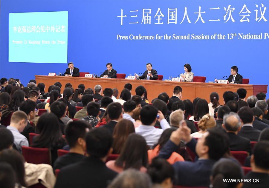 (TWO SESSIONS)CHINA-BEIJING-PREMIER-PRESS CONFERENCE (CN)