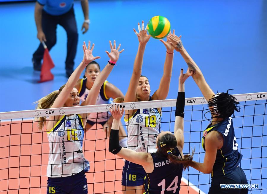 (SP)TURKEY-ISTANBUL-VOLLEYBALL-CEV CHAMPIONSHIPS LEAGUE-QUARTERFINAL