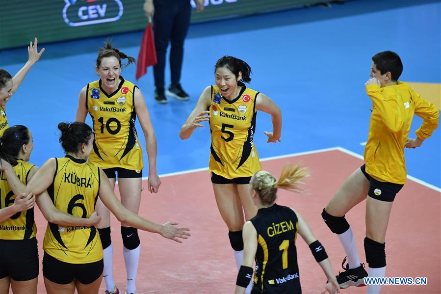 (SP)TURKEY-ISTANBUL-VOLLEYBALL-CEV CHAMPIONSHIPS LEAGUE-QUARTERFINAL