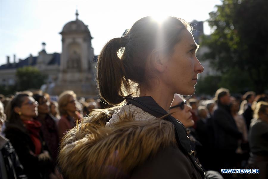 FRANCE-PARIS-NOTRE DAME CATHEDRAL-TRIBUTE