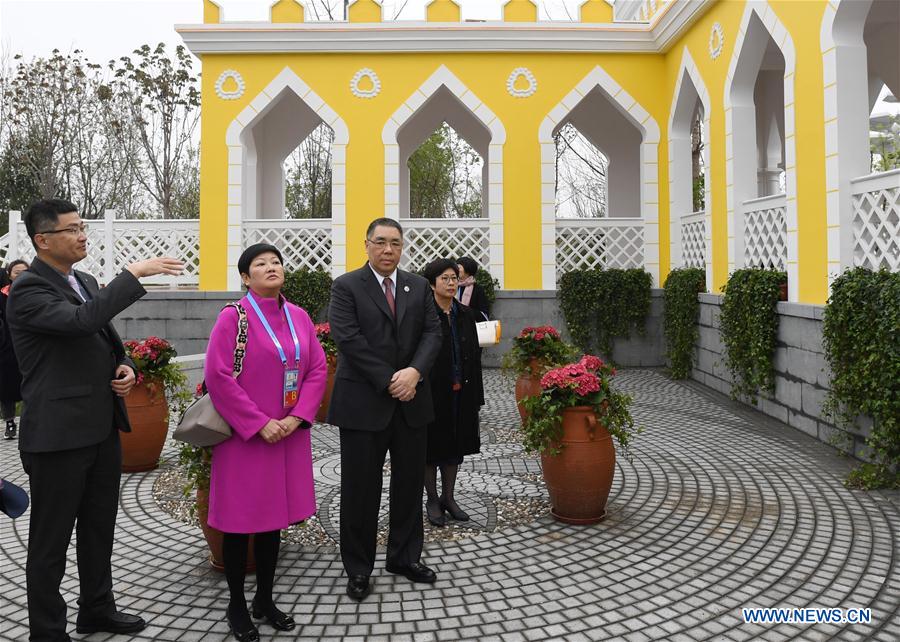 (EXPO 2019)CHINA-BEIJING-HORTICULTURAL EXPO-MACAO GARDEN-CHUI SAI ON-VISIT (CN)