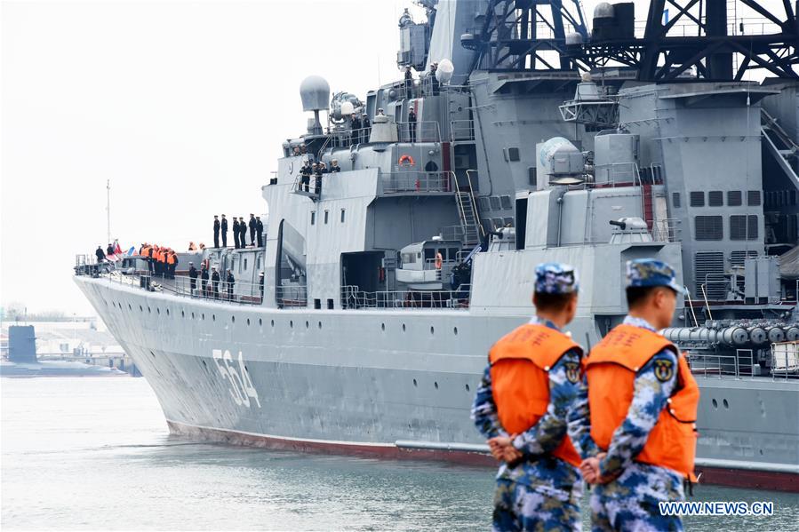 CHINA-QINGDAO-SINO-RUSSIAN-NAVY-EXERCISE (CN)