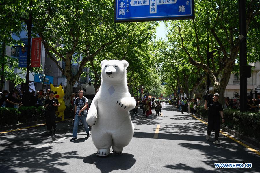 CHINA-HANGZHOU-CARTOON-PARADE (CN)