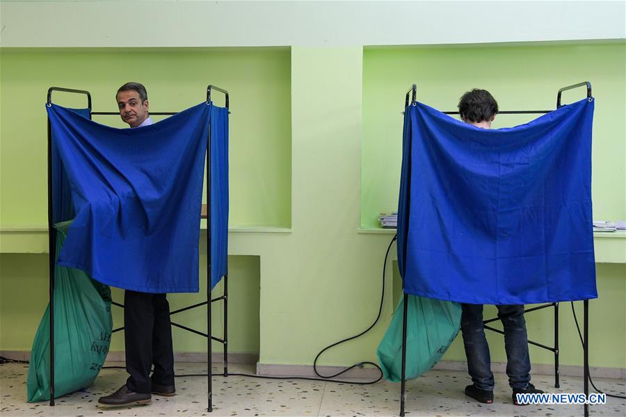 GREECE-ATHENS-EUROPEAN PARLIAMENT ELECTIONS