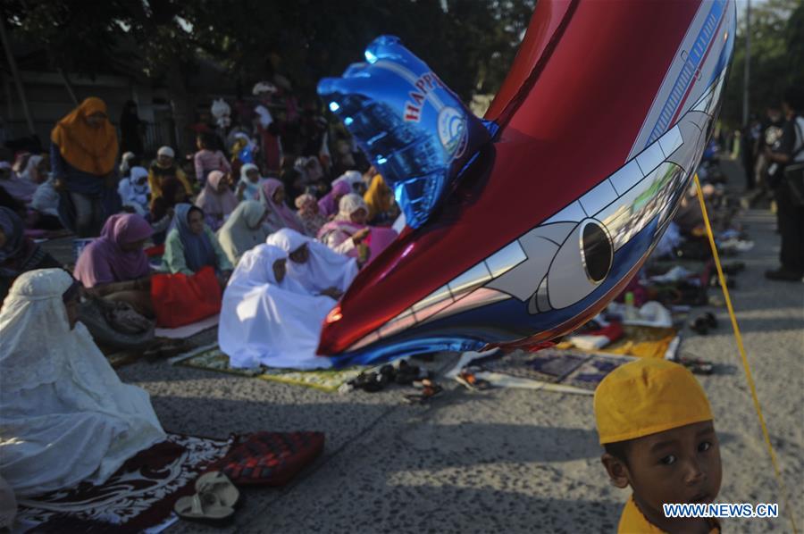 INDONESIA-JAKARTA-EID AL-FITR-CELEBRATION