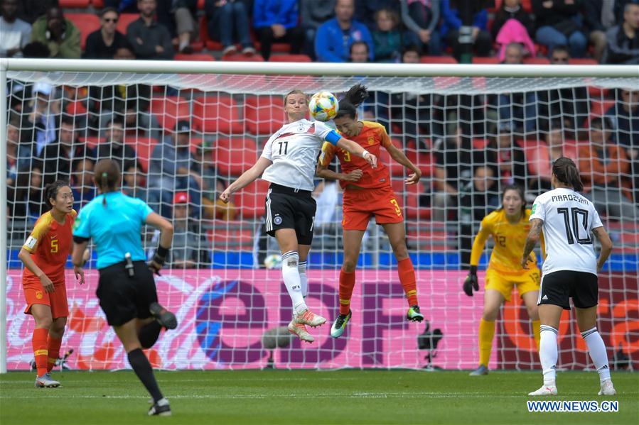 (SP)FRANCE-RENNES-2019 FIFA WOMEN'S WORLD CUP-GROUP B-GER VS CHN